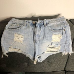 F21 Jean shorts never worn